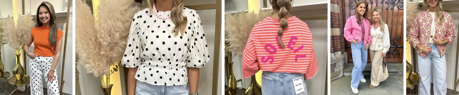 Outfits uit de collectie van Mimoda